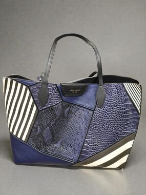 Henri Bendel Patchwork Tote Bag EUC